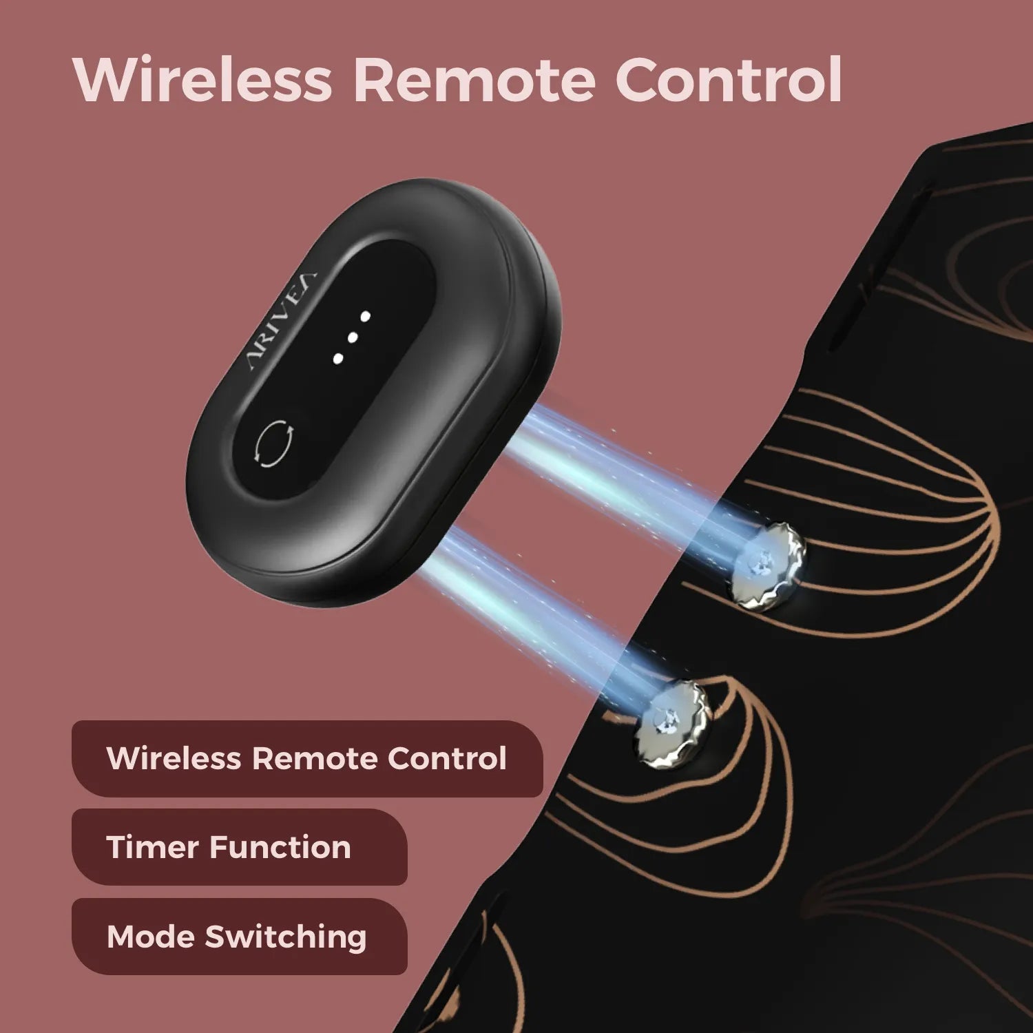 AVIREA Hibiscus Red Light Therapy Face Mask